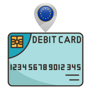 دبیت کارت‌ مجازی اروپا